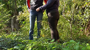 Preview 1 of A Wife - My stepmom needs stepson&#039_s attention outdoors