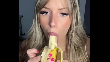 Preview 2 of Anal Teen Ffm Atm - Sexy Latina Eats Banana - TikTok Challenge