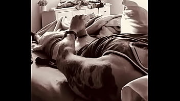 Preview 3 of Sonny Leon Xxxvideo Fucking - Hidden cam of d addy cumming on himself