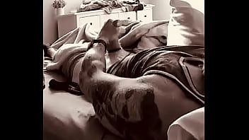 Preview 4 of Sonny Leon Xxxvideo Fucking - Hidden cam of d addy cumming on himself