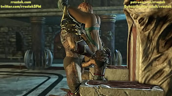 Preview 3 of Raped Wife - Jade pleasuring Shao Kahn 3D Porn Animation
