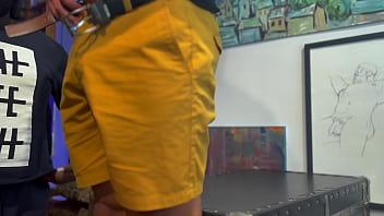 Preview 1 of Chrissy Lee Korean - Uber Eats guy lets me worship his cock (Full video on O.F)