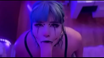 Preview 1 of Gym Girl - Clown slut throats cock