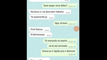 Preview 2 of Tenn Fuke Owen Mom - NAMORADA NOVINHA TOMA TES&Atilde_O DE VACA E CHAMA AMIGA PRA MENAGE