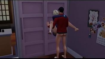 Preview 2 of Empleada Married - The sims comendo minha convidada