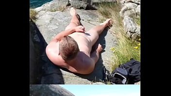 Preview 3 of Xxxvideo Mobil Pakistanis - 2 camera view,  outdoor,  by the sea masturbating