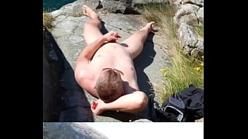 Preview 1 of Xxxvideo Mobil Pakistanis - 2 camera view,  outdoor,  by the sea masturbating