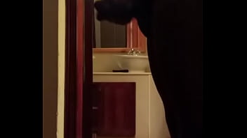 Preview 1 of Milf Mommy Son Anal - Solo boy jerking off- hotel service almost caught me masterbating