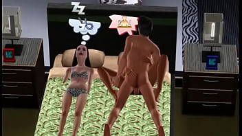 Preview 4 of Mom Erotik Film - [ SIMS 3 ] Cheating on Wife