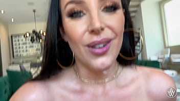 Preview 2 of Next To Her Sleeping - ANGELA WHITE - POV Anal with a Big Cock