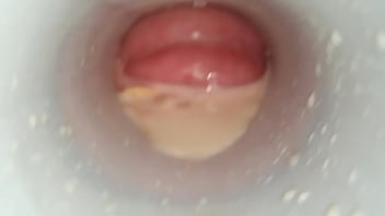 Preview 4 of On The Taybl - FRUIT INSIDE PUSSY SEE DAT CERVIX IN THE BOTTOM 2