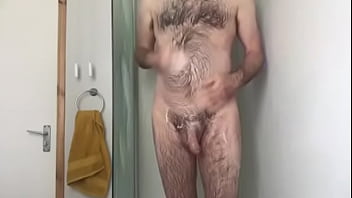 Preview 1 of Boob Tite - step-daddy taking a shower