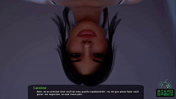 Preview 3 of Massage Oil Xnxx - Milfy City ep 56 Step sister me fez gozar duas vezes com os p&eacute_s e m&atilde_os
