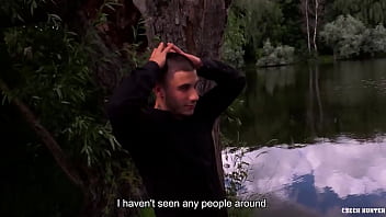 Preview 1 of Bangladesh Sex Sex - Athletic Guy In Need For Money Meets A Man Willing To Help If He Gets His Cock Satisfied - BigStr