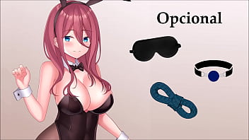 Preview 2 of Sunni Leonxxx Fuking Budei - Rol JOI: Aventura Hentai - 5&ordm_ medalla BDSM,  Orgasmo bondage.