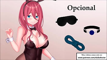 Preview 3 of Sunni Leonxxx Fuking Budei - Rol JOI: Aventura Hentai - 5&ordm_ medalla BDSM,  Orgasmo bondage.