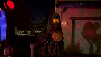 Preview 1 of Leak Small - A Halloween dildo diddling