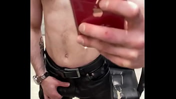 Preview 3 of Cbt Penectomy - #kinkySirius make Fresh haircut and after that was barber&rsquo_s blowjob in leather