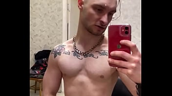 Preview 4 of Cbt Penectomy - #kinkySirius make Fresh haircut and after that was barber&rsquo_s blowjob in leather