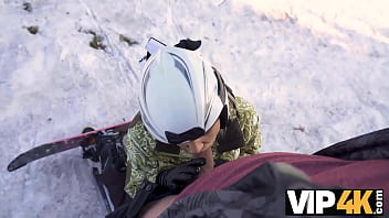 Preview 2 of By Force Hard Sex - VIP4K. Skier Sex