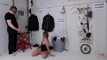 Preview 1 of Litel Daughter Fuk Daddy - Painal domination chick is fucked