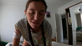 Preview 1 of Desi Boyz Pela Peli Video - Pretty woman lets you Fuck her Throat! POV 4K