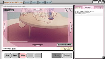 Preview 2 of For Read - Nicole Risky Job [Hentai game PornPlay ] Ep.3 playing with a huge dildo on cam