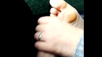 Preview 1 of Deutsche Privat Videos - Footjob camion