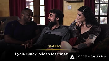 Preview 1 of All Indan - MODERN-DAY SINS - Interracial Swingers Convince Married Friend To Cheat In Bisexual Threesome!