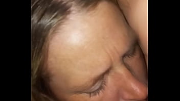 Preview 2 of Brother Forced Sister Sleeping - Desire578 practicing for her second bukkake