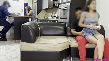 Preview 1 of P Www Xnxx Com - Hermosa Chica de los vecinos sentadas en mis piernas jugando