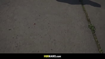 Preview 1 of In Chaen - Russian girl Ivi Rein flashes tits in public then rides big dick till she gets off