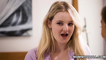 Preview 2 of Knoced Up - Asian stepmom Christy Love help her stepdaughter squirt. Christy sorting some laundry when she stumbles upon her stepdaughter&#039_s wet panties. They have energetic,  playful lesbian sex,  squirting.
