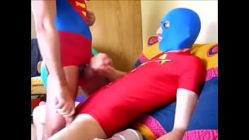 Preview 3 of Pinay Spakol Qc Spycam - Super CockMaster Pervy PapiFachero with his Lycra Boi Robin - double cum explosion! See the full video at #bateworld #Ba ...