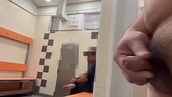 Preview 2 of Lisa Ann Teasing - Dick flashing in a hong kong public shower