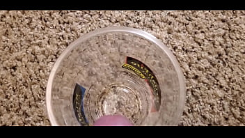 Preview 1 of Xxx Welts - Pissing in a Cup and on the Floor