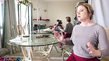 Preview 1 of Door Porn - Stepmom wants to make sure stepson is not a virgin before college