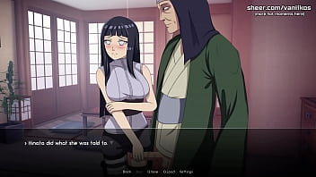 Preview 4 of Trois Putes - Naruto: Kunoichi Trainer | Busty Big Ass Hinata Hyuga Teen Jerks Off Old Man&#039_s Cock To Prove That She&#039_s A True Shinobi | My sexiest gameplay moments | Part #1