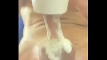 Preview 2 of First Time Nipple Rube - Shower slow motion cock toy