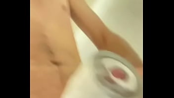 Preview 3 of First Time Nipple Rube - Shower slow motion cock toy