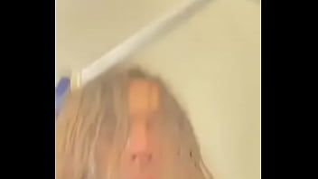 Preview 4 of First Time Nipple Rube - Shower slow motion cock toy