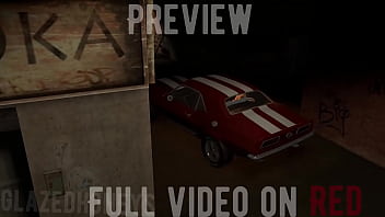 Preview 2 of Czech Puickup - Big Titty Prostitute Gives New Client Sloppy Wet BlowJob In The Back Of An Alley In The Backseat Of His Car (Preview)