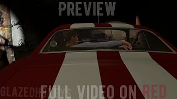 Preview 3 of Czech Puickup - Big Titty Prostitute Gives New Client Sloppy Wet BlowJob In The Back Of An Alley In The Backseat Of His Car (Preview)