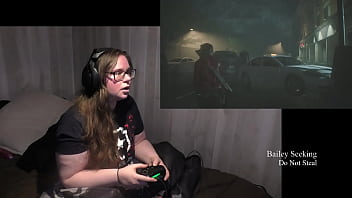 Preview 3 of Elsa A Six - Strip Resident Evil 2 Play Through part 5