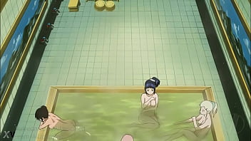 Preview 1 of Alice Horse Cock - Naruto Shippuden Episodio 311 Escena Del Ba&ntilde_o│Sin Censura│4k Ai Mejorado 2K 60FPS