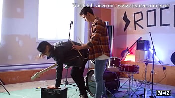 Preview 2 of Baby Cahild - Rock The Cock - Part 1 / MEN / Dex Parker,  Sunny D  / stream full at  www.sexmen.com/gives