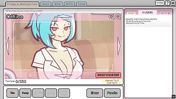 Preview 3 of Dog And Man Sex Vedeo - Nicole Risky Job [Hentai game PornPlay ] Ep.2 fondling tits to attract more customers