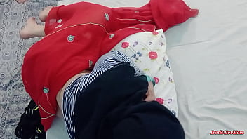 Preview 2 of Tyl Gen - Because of the security camera,  my step sister&#039_s truth was exposed and she was caught having sex in hijab with my friend