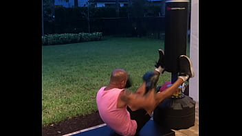 Preview 2 of Harley Dean Glory Hole - G T S GYM TAN SEX THE JERSEY SHORE GUIDO PORN STAR THE ITALIAN POUND MACHINE WORKING OUT