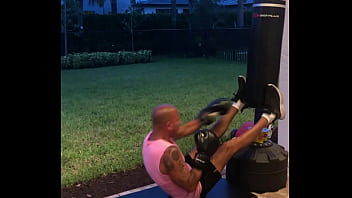 Preview 3 of Harley Dean Glory Hole - G T S GYM TAN SEX THE JERSEY SHORE GUIDO PORN STAR THE ITALIAN POUND MACHINE WORKING OUT